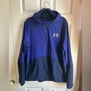 Under Armour Blue Men’s Windbreaker - L